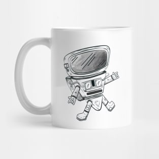 Pizza astronaut Mug